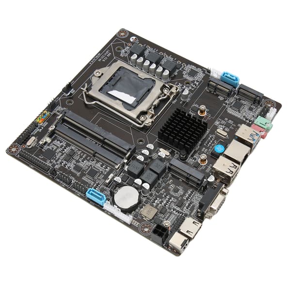 H81 Mini ITX Bundkort LGA 1150 Dual Channel DDR3 Support Core I3 I5 I7 4. 5. Gen CPU Alt i Én PC