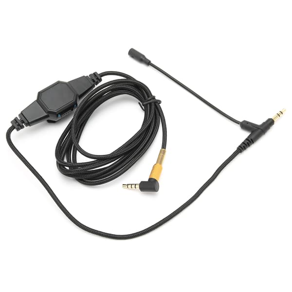 VMODA MSR7 H6 Boom Mic-kabel 3,5 mm headset-lydkabel med mikrofon og volumkontroll
