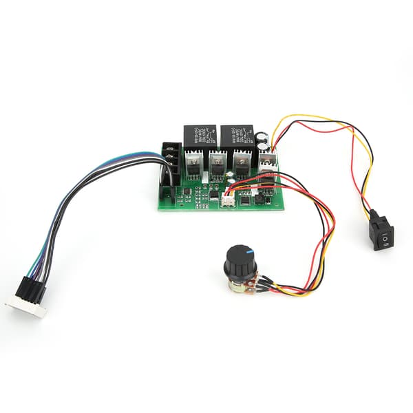 DC Motor Hastighetskontroller PWM Forover Revers Bryter 12V 24V 36V 40A