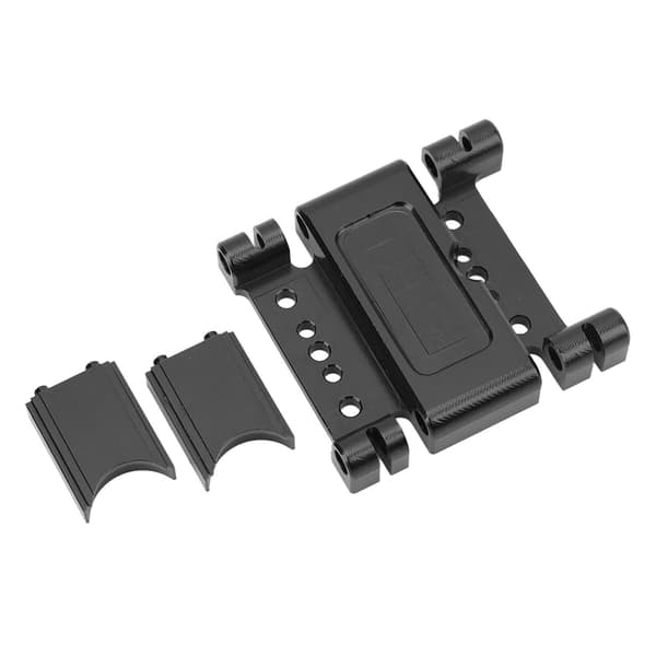 RC Medium Difference Fixing Plate Aluminiumlegering CNC-bearbejdning Udskiftelige dele til ARRMA 1/7 1/8 Sort