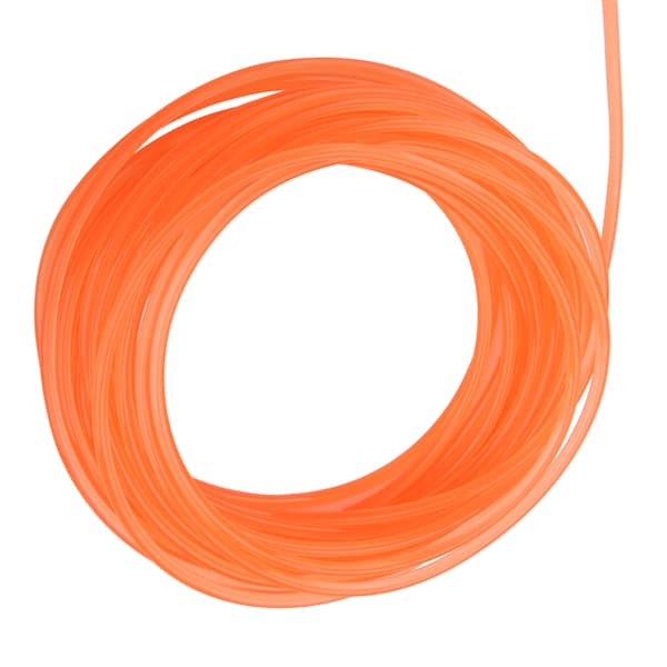 Orange glat overflade PU polyurethan rundrem til drivtransmission (5mm*10m)