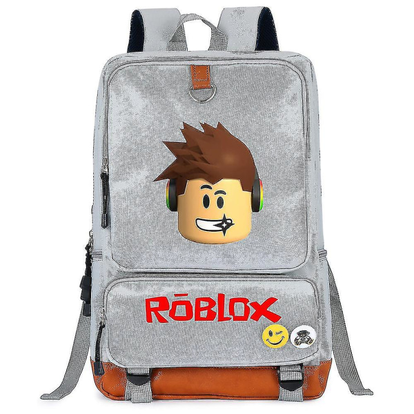 Virtuaalimaailma Roblox-reppu Tietokonelaukku Opiskelijan koululaukku-väri-5 color-5