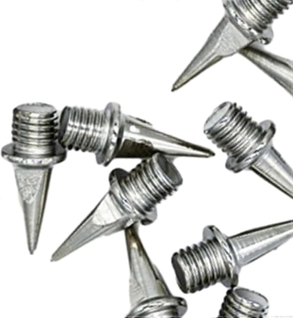 12x Startblokk Pigger Erstatningspigger Multifunksjon M4. Løpepigger for Sprinting 11.2mm