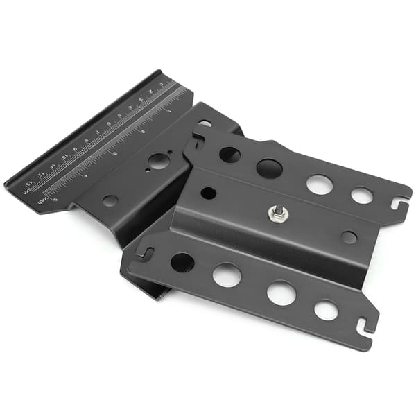 Multifunktionel aluminiumslegering RC bil reparationsstation udvidet sort