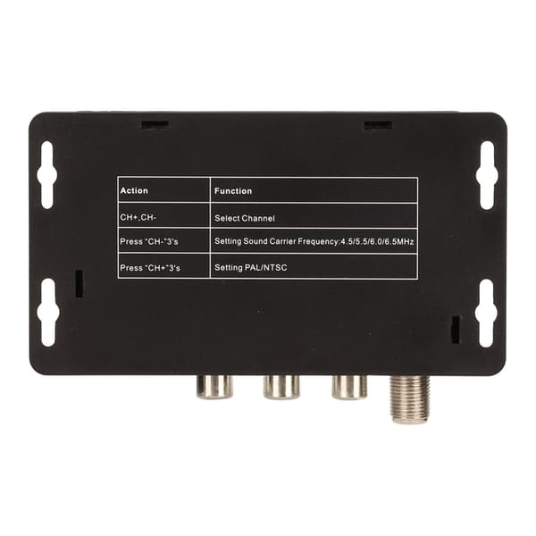 Profesjonell AV til RF-konverter med IR-repeater for Set Top Box DVR DVD