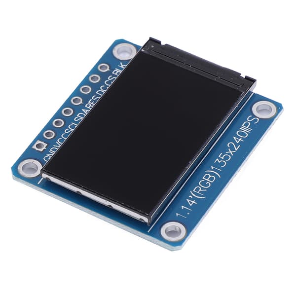 1.14in IPS TFT Display Screen Module ST7789 8Pin Elektroniske komponenter af høj kvalitet