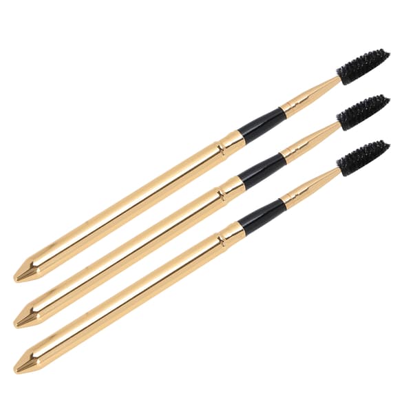 3 st återanvändbara Eascara Applicator Wand Bärbar Ögonbrynsborste Set