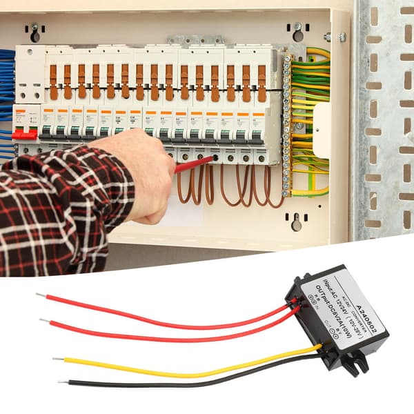 AC til DC Buck Converter 12V 24V til 5V Strømforsyningsmodul
