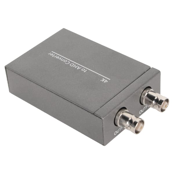 HDMI til AHD Konverter 4K 1080P 1 ind 2 ud Koaksial Loop Output Adapter til HD CCTV Kamera
