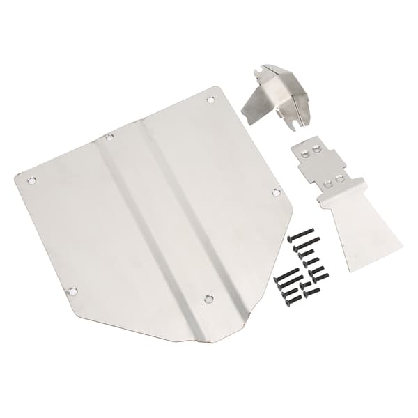 Rustfri Stål Beskyttelsesplade Chassis Armor til LOSI til BAJA REY V2 1/10 RC Bil Tilbehør