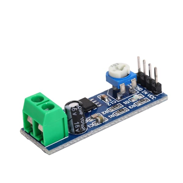 LM386 Effektforstærkerkort 200x Forstærkning Mono Audioforstærkermodul 5V-12V