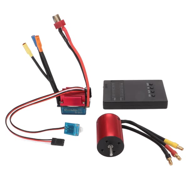 S35A Børsteløs ESC Programmer Høy Torsjon Multippel Beskyttelse for 1/14 1/16 Skala