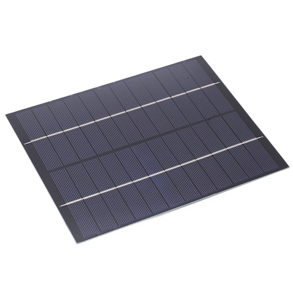 5.2W 12V Mini Solpanel Polykrystallinsk Silicium DIY Modul System 5521 DC Output