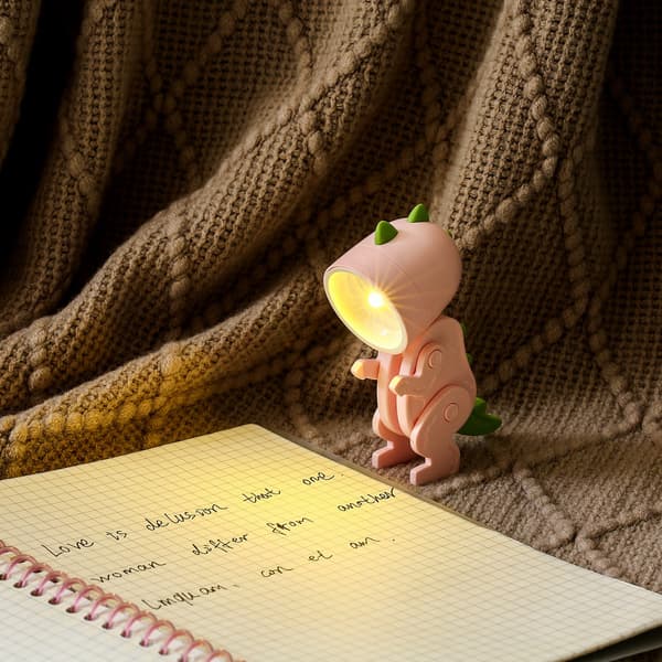 DIY Tegneserie Mini Sammenklappeligt Bordlampe