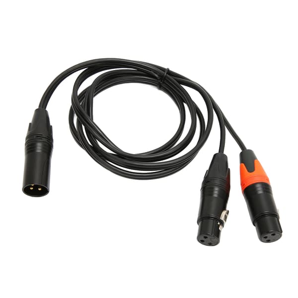 XLR Han til Dobbelt XLR Hun Y Splitter Kabel til Mikrofon Mixer Equalizer Orgel Forstærker