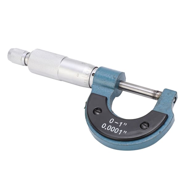 0-25 mm/0-1 tomme 0,0001 tommer britisk system utvendig diameter mikrometer måleverktøy