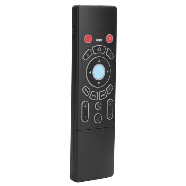 Air Remote Mouse Keyboard 2.4G 6 Akser Gyroskop Touchpad Baggrundsbelyst til Android Smart TV Box PC Standard Edition