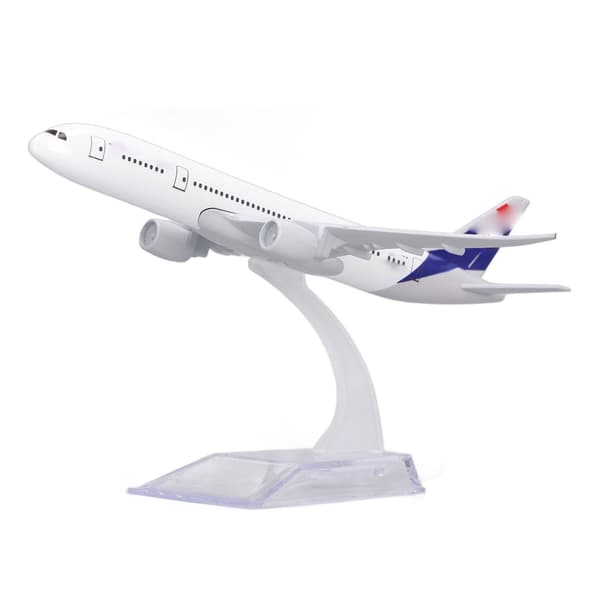 787 Flygplansmodell Legering Heminredning Exakta Detaljer Simulerat Flygplan med Bas
