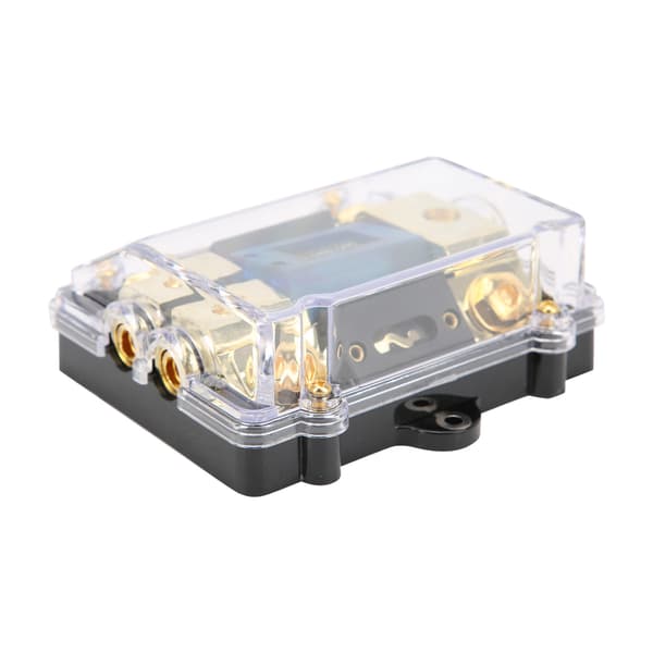 Universal Bil Auto Sikringsholder 100A LED Digital 1 ind 2 ud Audio Forstærker