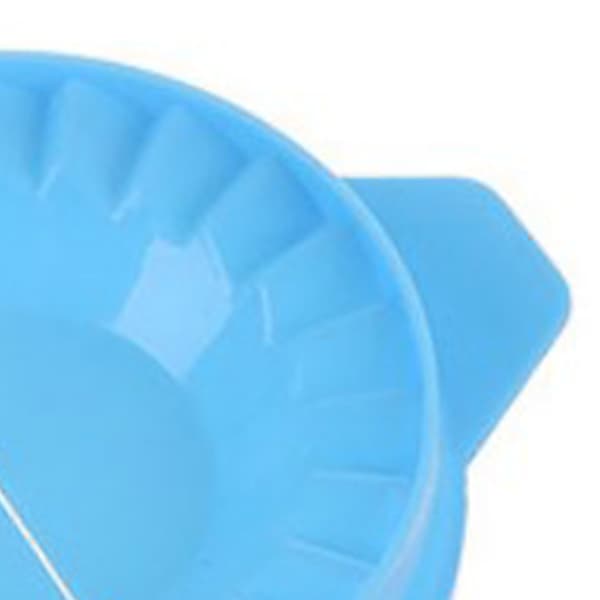 Høyeffektiv Manuell Dumpling Maker Kjøkken Gadget Verktøy Blå