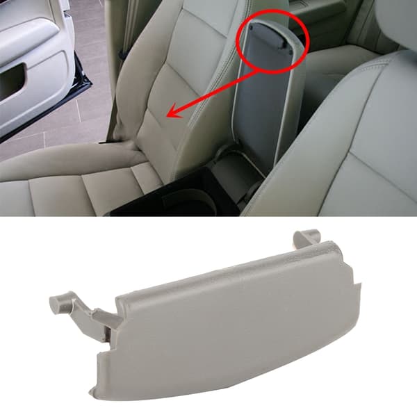 Audi A4 B6 2002-2007 Keskikonsolin Kyynärnojan Kansi Harmaa