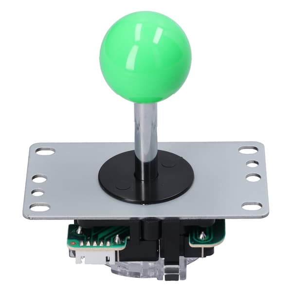 QM070901 Nollfördröjning Arkadspel DIY Kit med Encoder Board 10 Knappar Joystick för MAME Grön