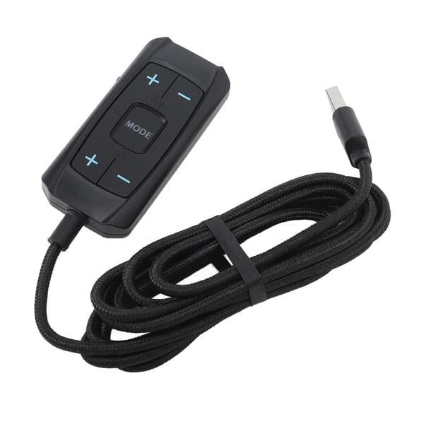 7.1 USB Lydkort Ekstern Bærbar for Laptop Stasjonær Datamaskin PS5