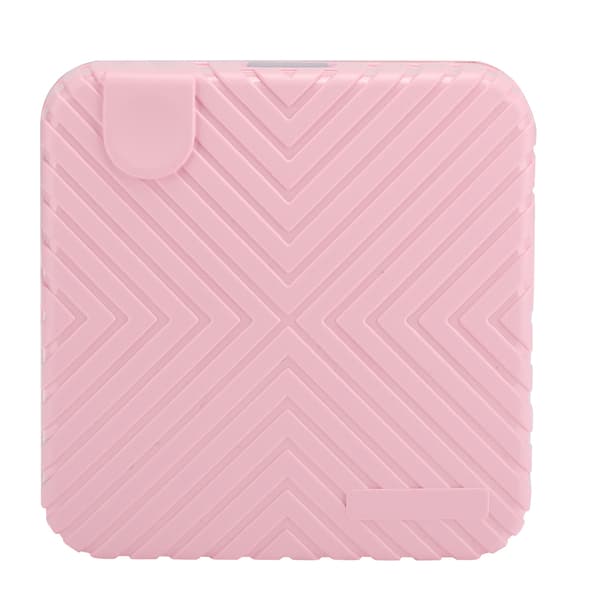 58mm Bluetooth Termisk Printer 203DPI Foto ABS PC Bærbar Manuel Rivning Pink