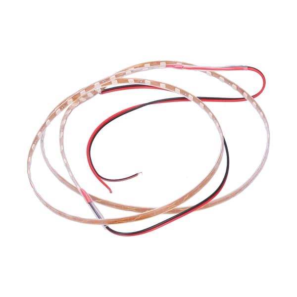 90 cm LED-strip 90 Lampechips Rød Ambient Belysning 12V Universal til Bil Motorcykel
