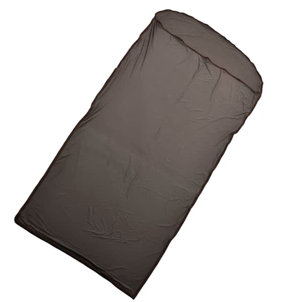 Ultralet Multifunktionel Elastisk Sovepose Liner til Udendørs Camping Grå