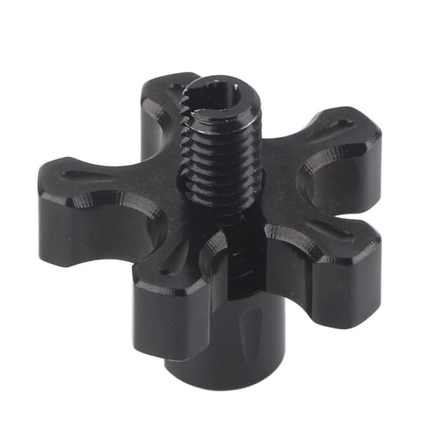 Universal CNC Aluminium Legering Motorcykel Koblingskabel Justering Sort