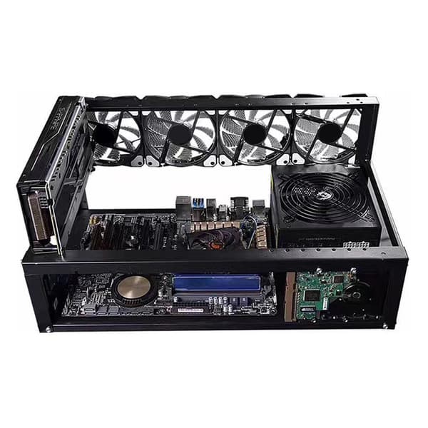 Open Air Miner Mining Frame Rig Case 6 till 8 GPU SECC Mining Frame