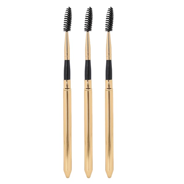 3 st återanvändbara Eascara Applicator Wand Bärbar Ögonbrynsborste Set