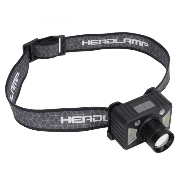 LED Hodelykt USB Oppladbar Lett Hodelykt for Utendørs Camping Vandring Reise