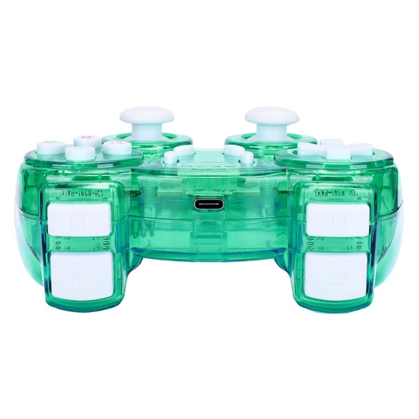 Trådløs Spilcontroller Beskyttende Skal ABS Gamepad Transparent Grøn Multi Farve Tilbehør