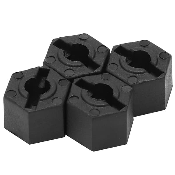 4 ST Hex Hjulnav Förlängningsadapter Breddad för ZD Racing 7504 1 10 RC Bilmodell Delar