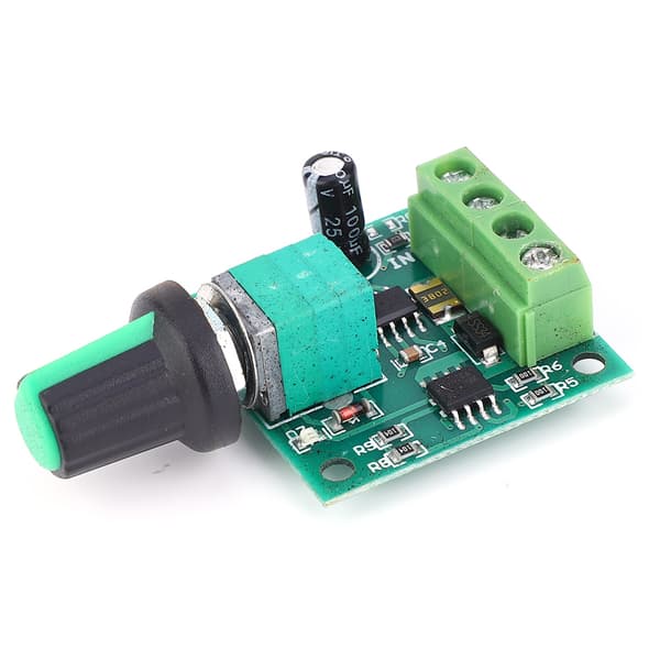 PWM DC Motor Hastighetsregulator 1.8-15VDC 30W Motorreglering 1803BK