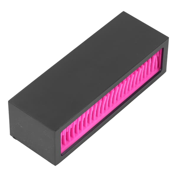 Desktop opbevaringsboks Silikone kosmetisk organizer Makeup børsteholder Læbestiftstativ Rosarød