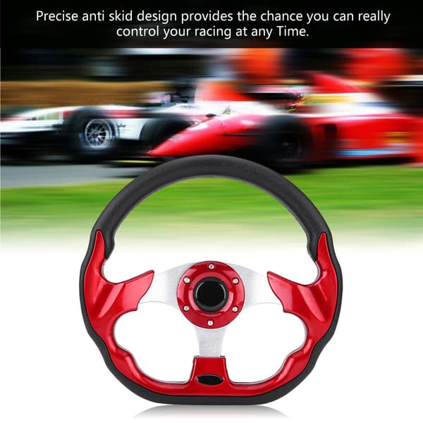 320mm Senaste Kolfiber Racing Ratt Modifiering Mini Drifting Ratt (Röd)