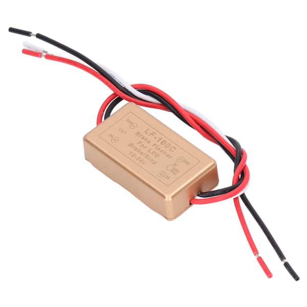 LED Flash Strobe Controller ABS Bilblinkmodul til El-cykler Motorkøretøjer