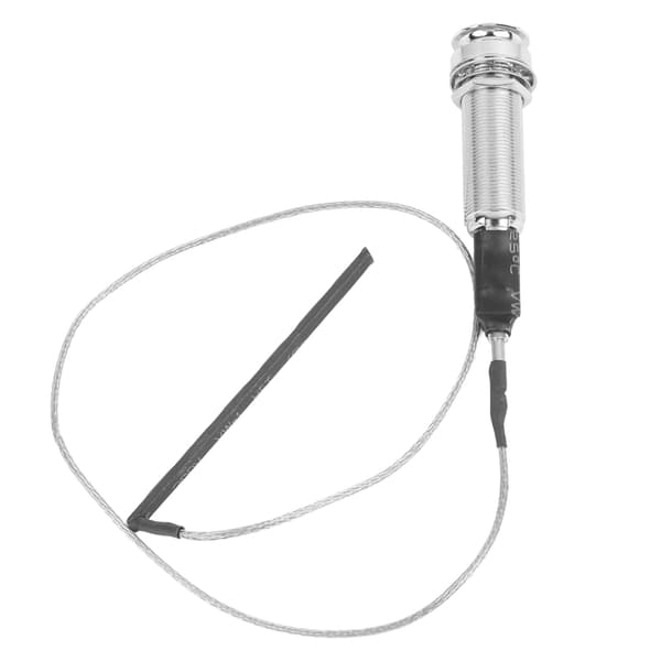 Gitarr Jack Pickup 6.35mm Utgång Barrel Jack Socket Cylinder för Elgitarr Pipa Ukulele Citra