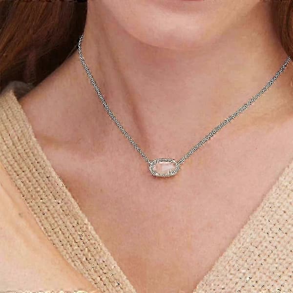 Elisa hängsmycke halsband för kvinnor, modesmycken