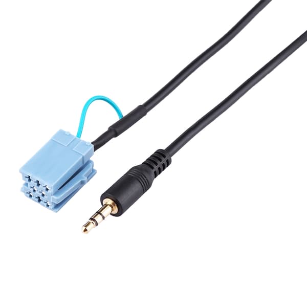 3,5 mm stikprop bil AUX lydkabel adapter til Benz Smart 450
