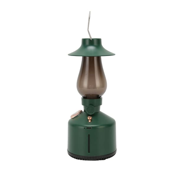 Bluetooth Højttaler Lampe Retro Dæmpbar Stearinlys Ambient Belysning Sengelampe til Hjemmet Grøn
