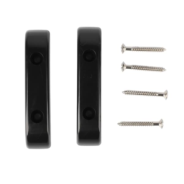 2 st bas tumstöd plast halkfri lättvikt jazz basgitarr tumfingerstöd GM01 svart