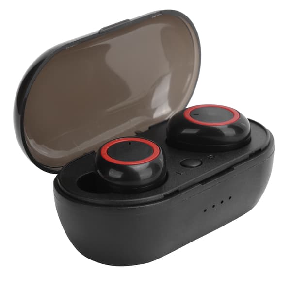Y50 Trådløse Bluetooth 5.0 Ørepropper Stereo Hovedtelefon Sort Rød