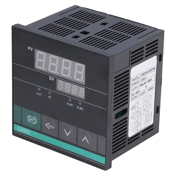 PID Temperaturregulator Digital Intelligent Termostat Relä SSR för Matugn AC220V