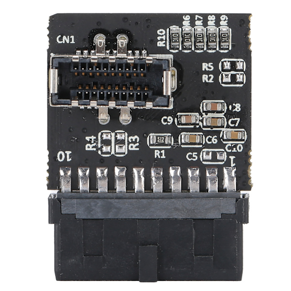 USB 3.0 - Type E-kontakt med chip hovedkort header-omformer panelmontert forlengelsesadapter
