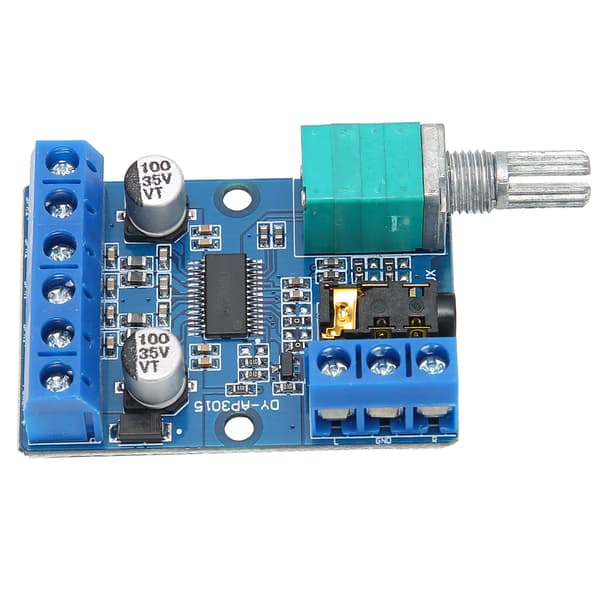 30Wx2 Stereo Digital Effektförstärkarkort DIY Modul Volymkontroll 12V 24V DYAP3015