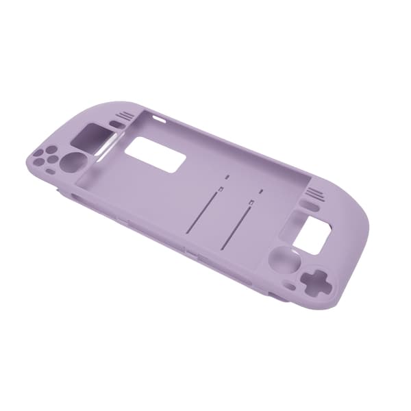 Steam Deck Skyddsfodral Lila Fingeravtrycksresistent Handsfree Stativskydd